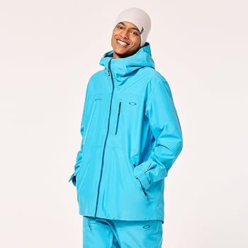 ジャケット・アウター 90s Oakley dragon skin mountain jaket Oakley Men's Unbound Gore-Tex Shell Jacket, Bright Blue